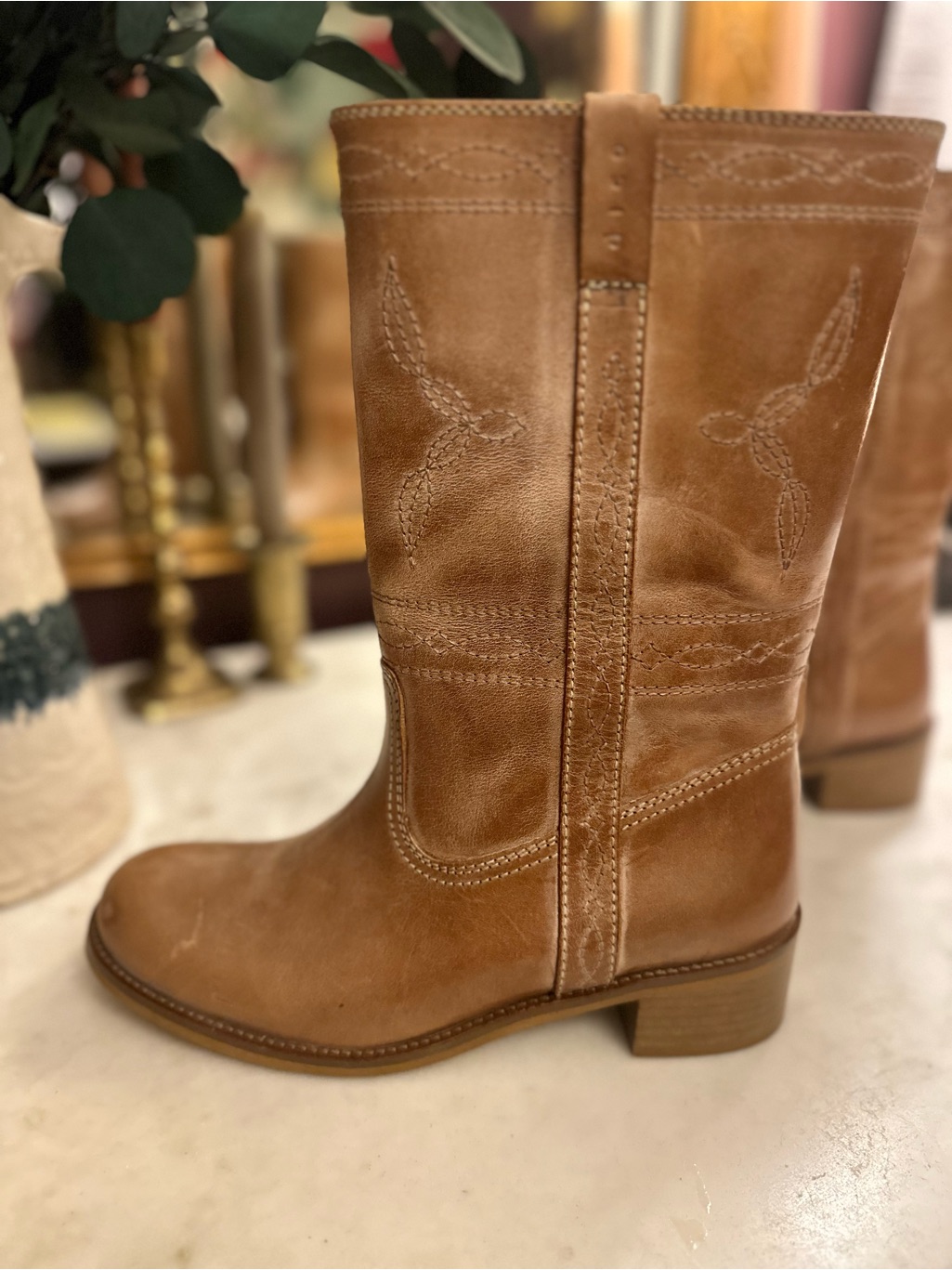 Dico Copenhagen Julia Western Stitch Gaucho Boots — image 6 of 8